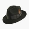 Hats | Stacy Adams August Fedora Wool Felt Pinch Front Hat