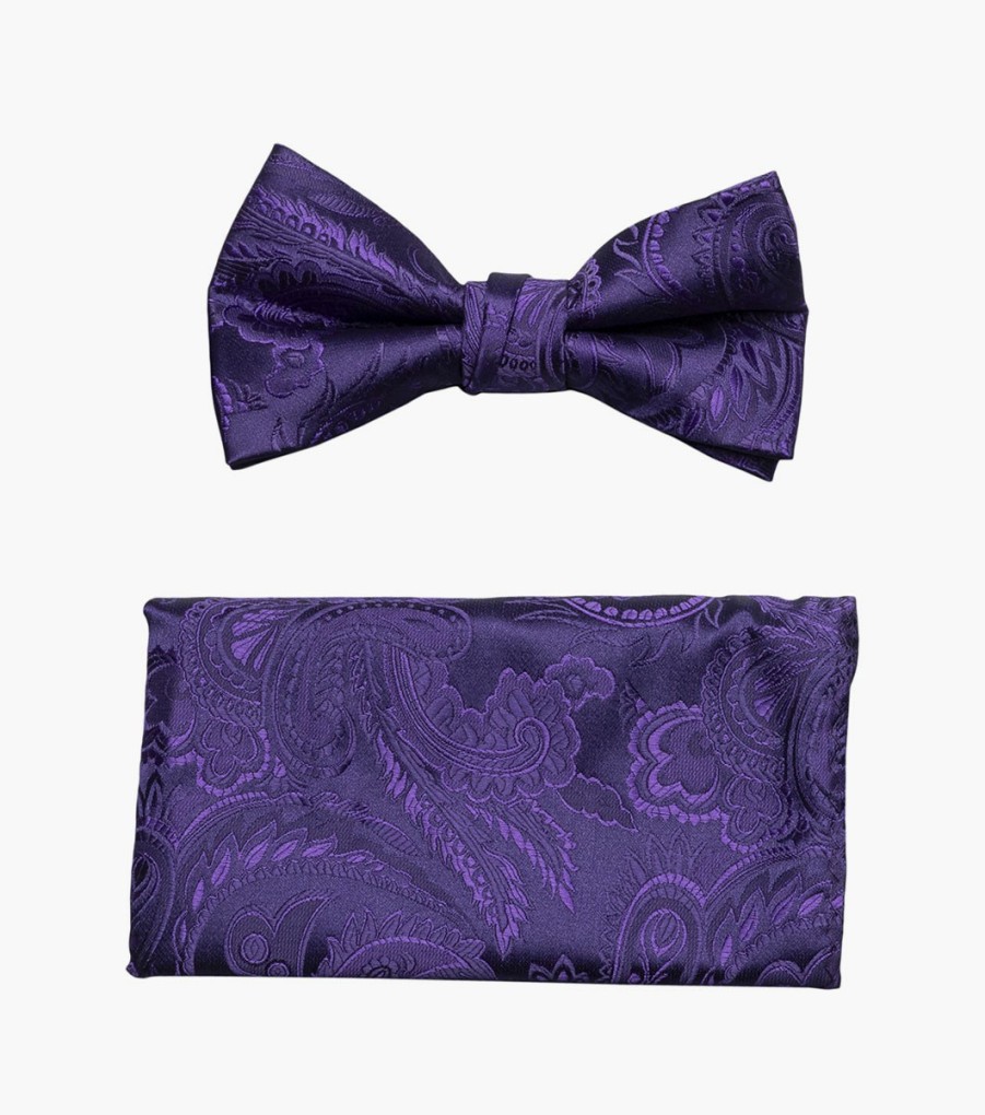 Ties | Stacy Adams Oliver Bow Tie & Hanky Set