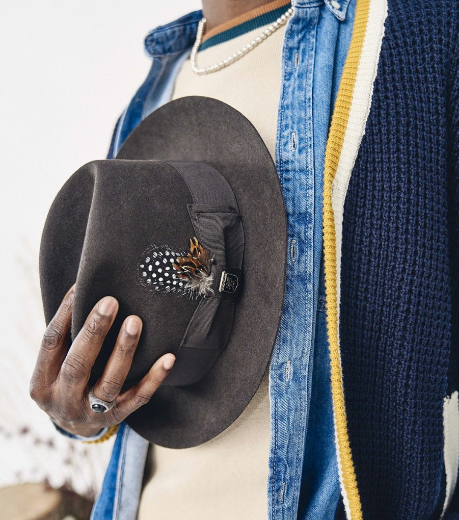 Hats | Stacy Adams Clifton Fedora Wool Pinch Front Hat