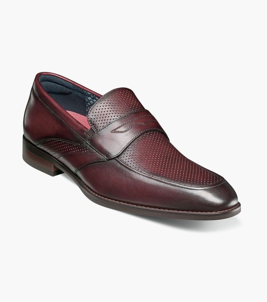 Loafers | Stacy Adams Karnes Moc Toe Penny Slip On