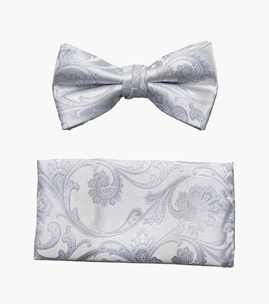 Ties | Stacy Adams Asensio Bow Tie & Hanky Set