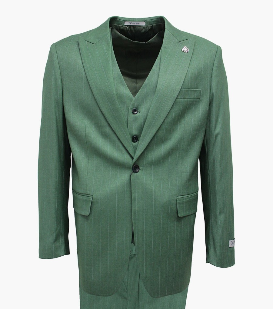 Suits | Stacy Adams Edelman 3 Piece Vested Suit