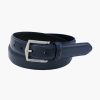 Belts | Stacy Adams Pinseal Perf Strap Genuine Leather Belt