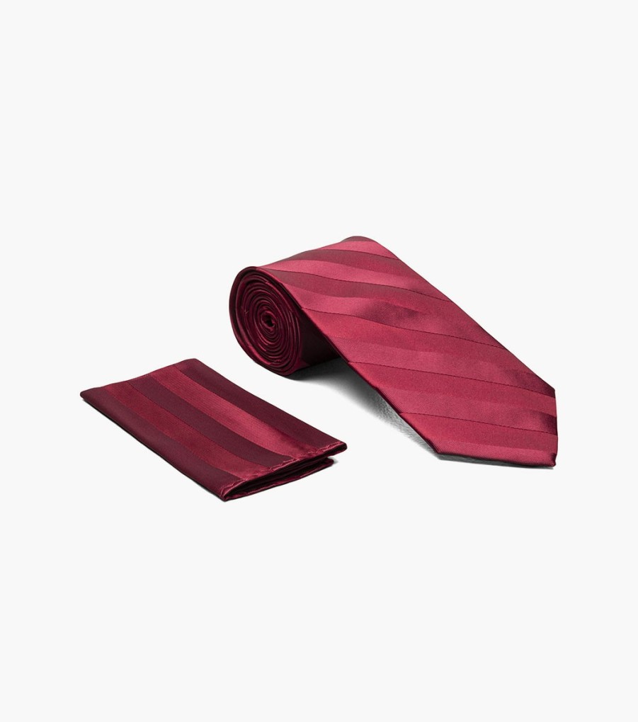 Ties | Stacy Adams Liam Tie And Hanky Set