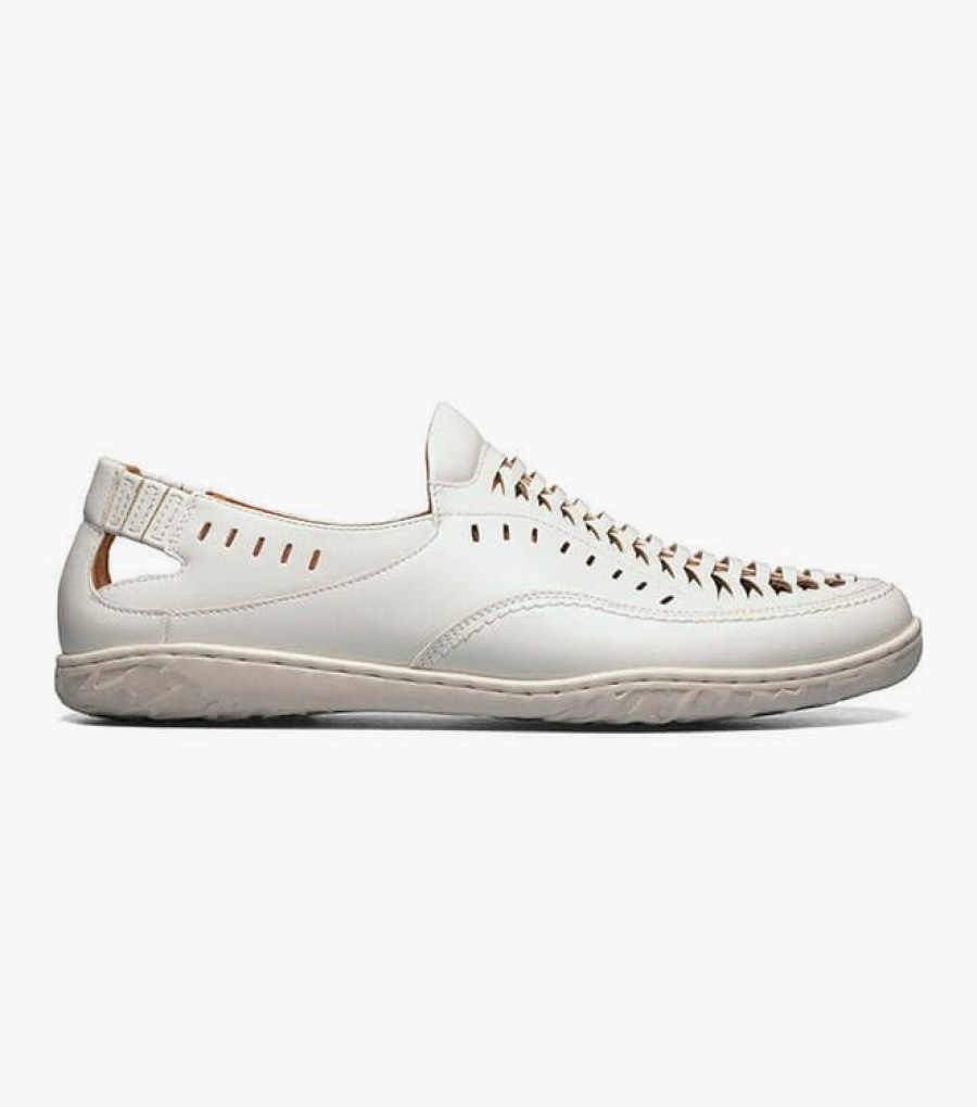 Casual | Stacy Adams Ibiza Woven Vamp Moc Toe Slip On