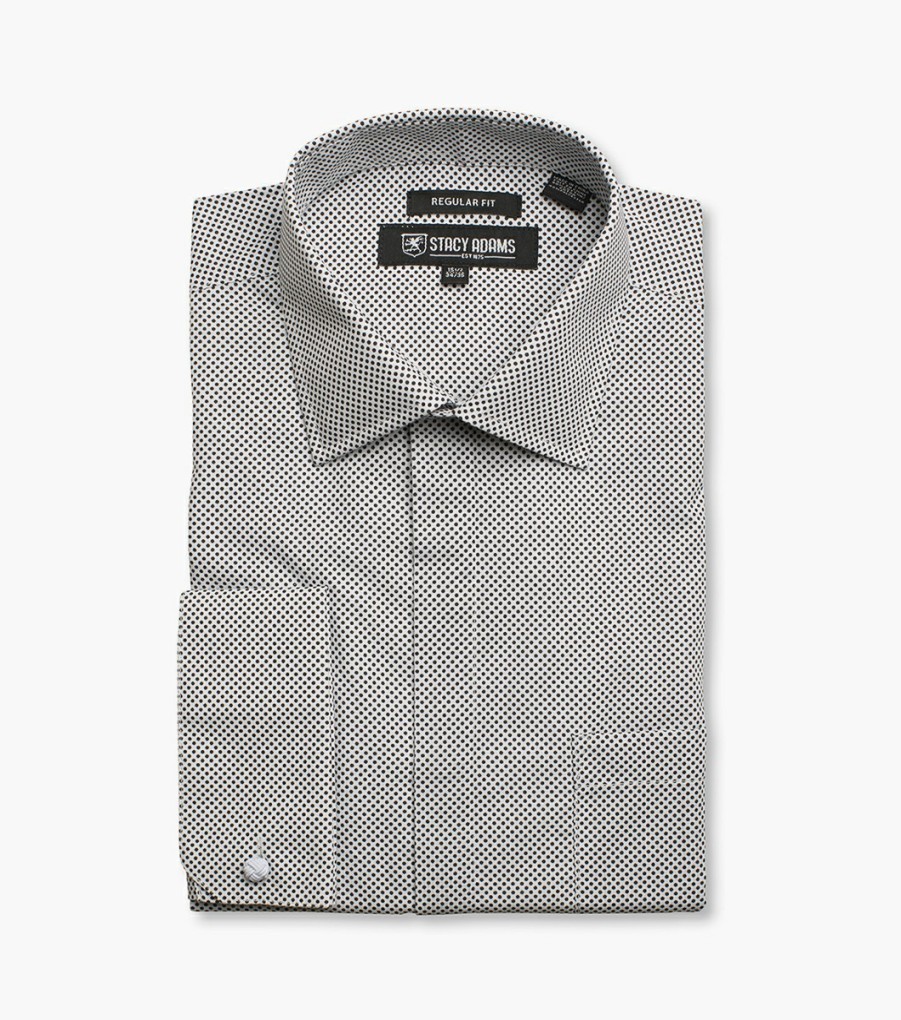 Dress Shirts | Stacy Adams Sergio Dots Dress Shirt Point Collar