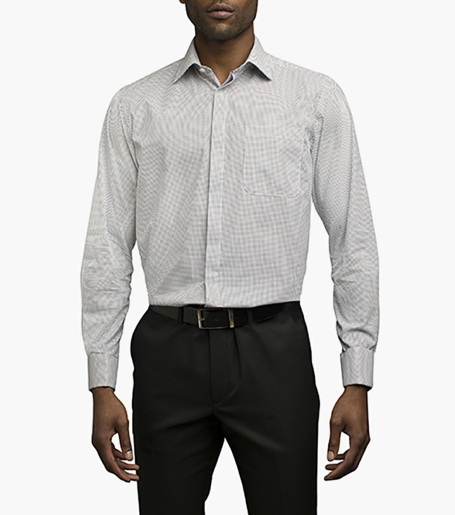 Dress Shirts | Stacy Adams Sergio Dots Dress Shirt Point Collar