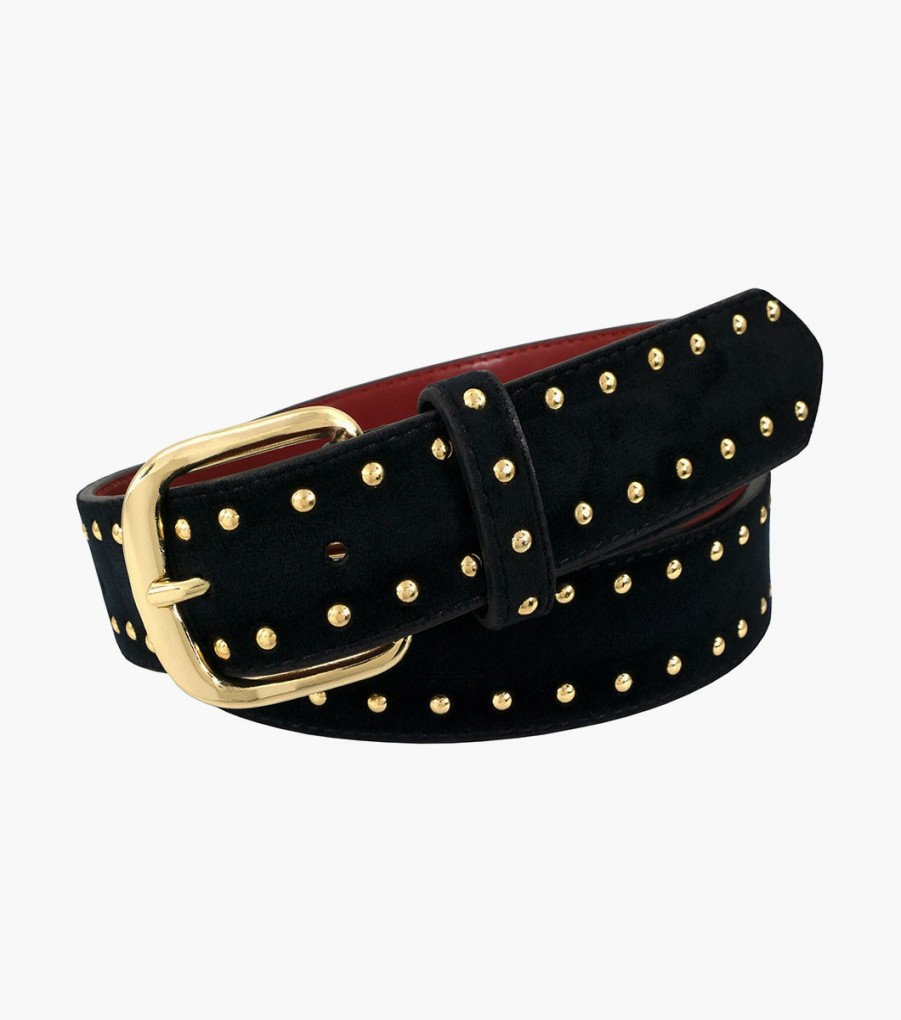 Belts | Stacy Adams Valentino Studded Leather Belt