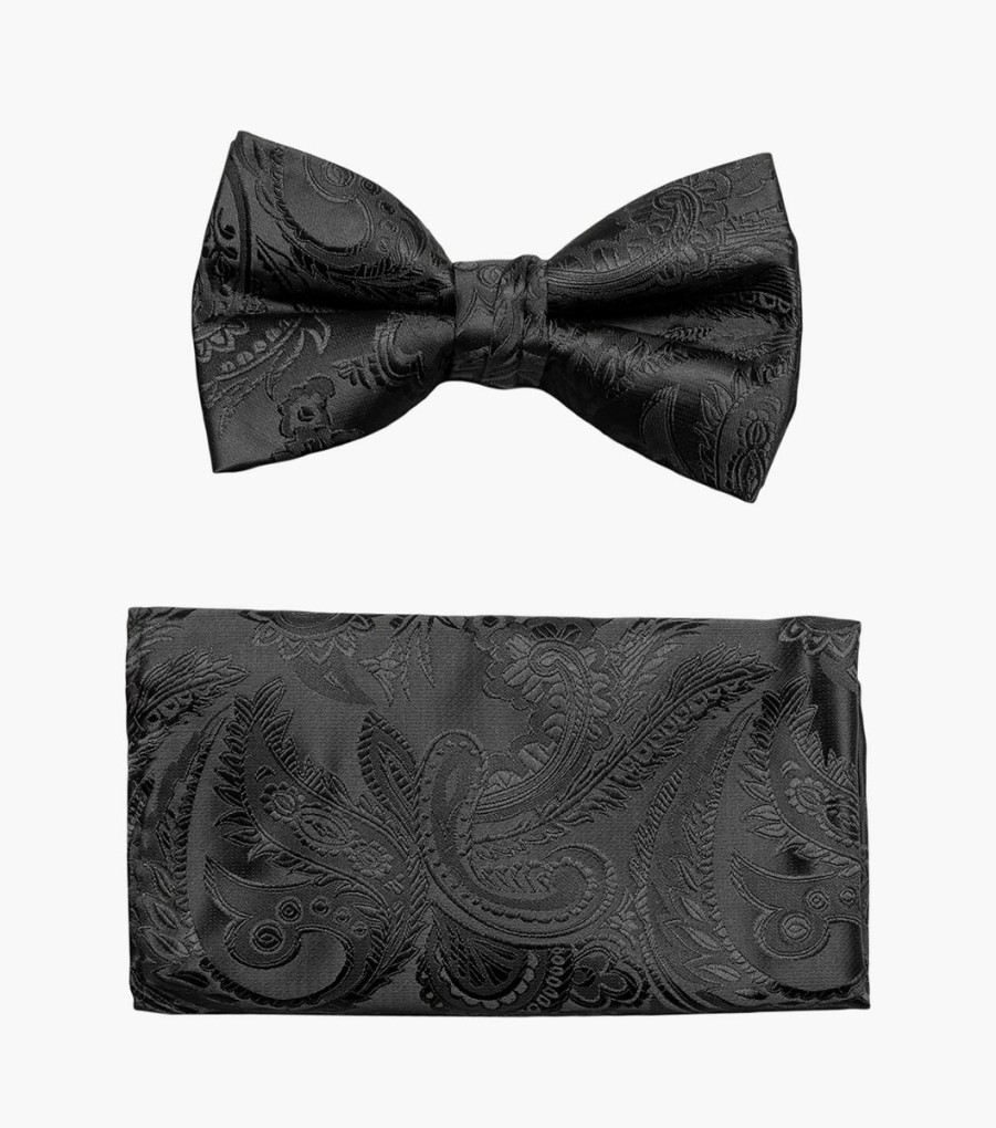 Ties | Stacy Adams Oliver Bow Tie & Hanky Set