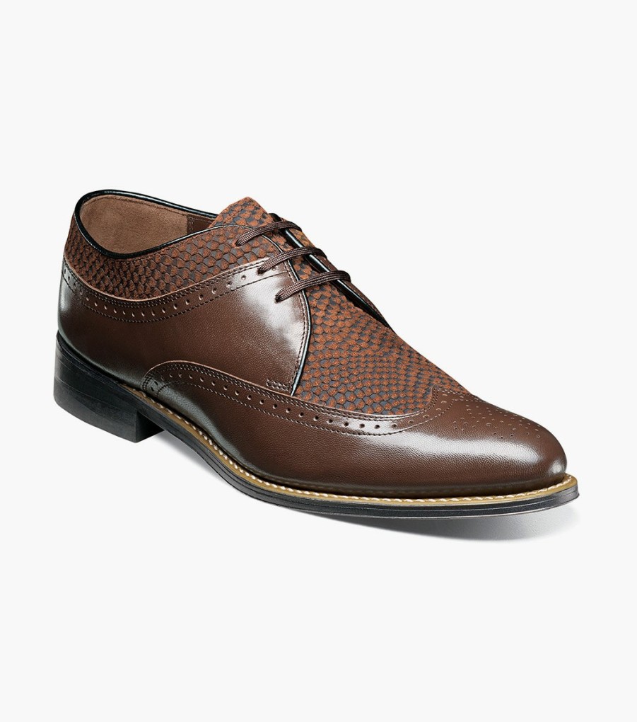 Wingtips | Stacy Adams Dayton Python Print Wingtip Oxford