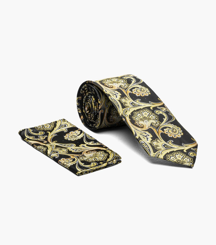 Ties | Stacy Adams Eusebio Tie & Hanky Set