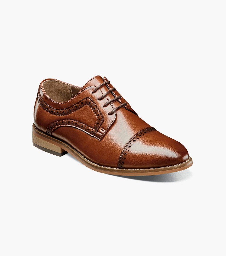 Kids | Stacy Adams Kids Dickinson Cap Toe Oxford