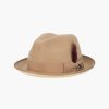 Hats | Stacy Adams Gt Fedora Provatoknit Pinch Front Hat