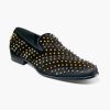 Loafers | Stacy Adams Sabert Spike And Stud Slip On