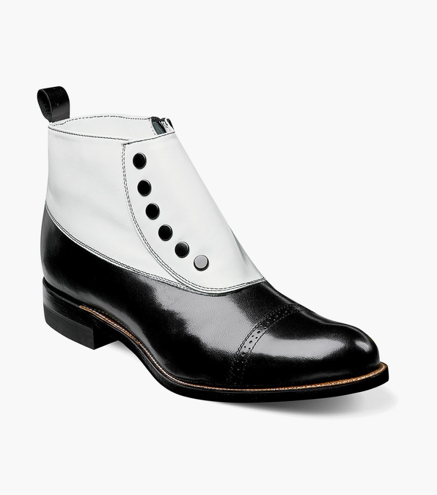 Boots | Stacy Adams Madison Spectator Spat Cap Toe Boot