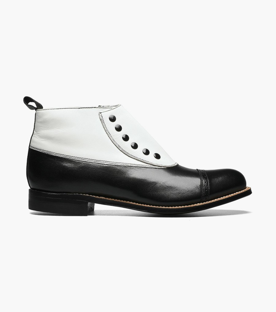 Boots | Stacy Adams Madison Spectator Spat Cap Toe Boot