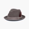 Hats | Stacy Adams Gt Fedora Provatoknit Pinch Front Hat