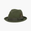 Hats | Stacy Adams Ari Fedora Wool Felt Pinch Front Hat