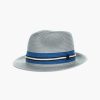 Hats | Stacy Adams Montrell Fedora Paper Braid Pinch Front Hat