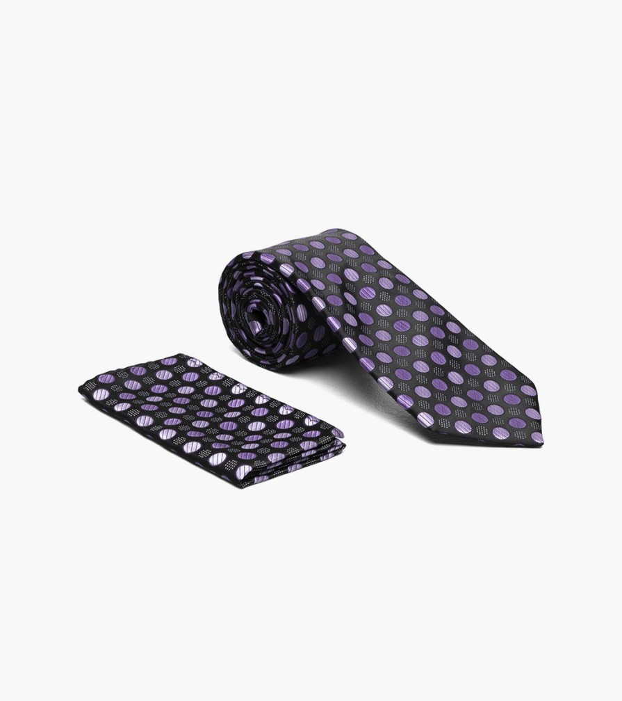 Ties | Stacy Adams Benedict Tie & Hanky Set