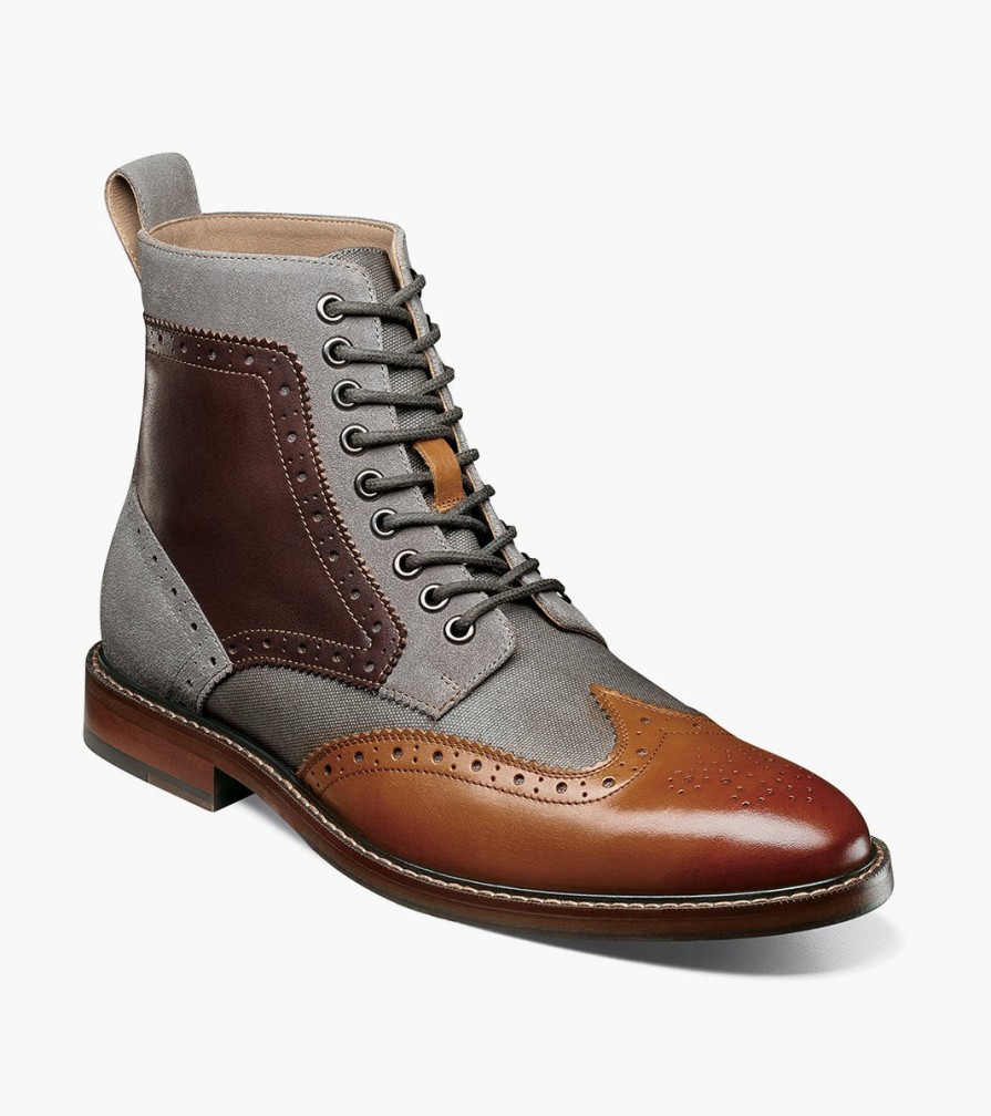 Wingtips | Stacy Adams Finnegan Wingtip Lace Up Boot