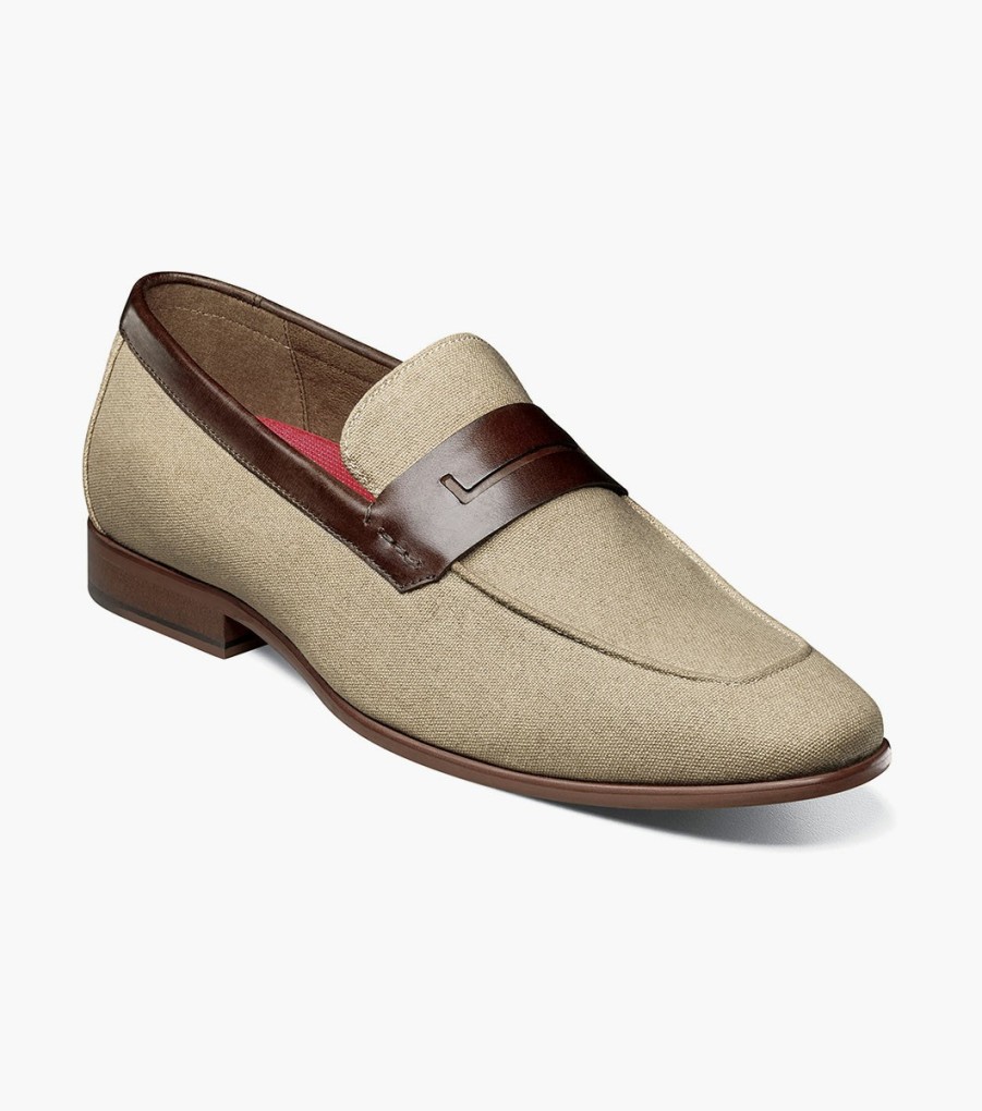 Loafers | Stacy Adams Gill Moc Toe Saddle Slip On