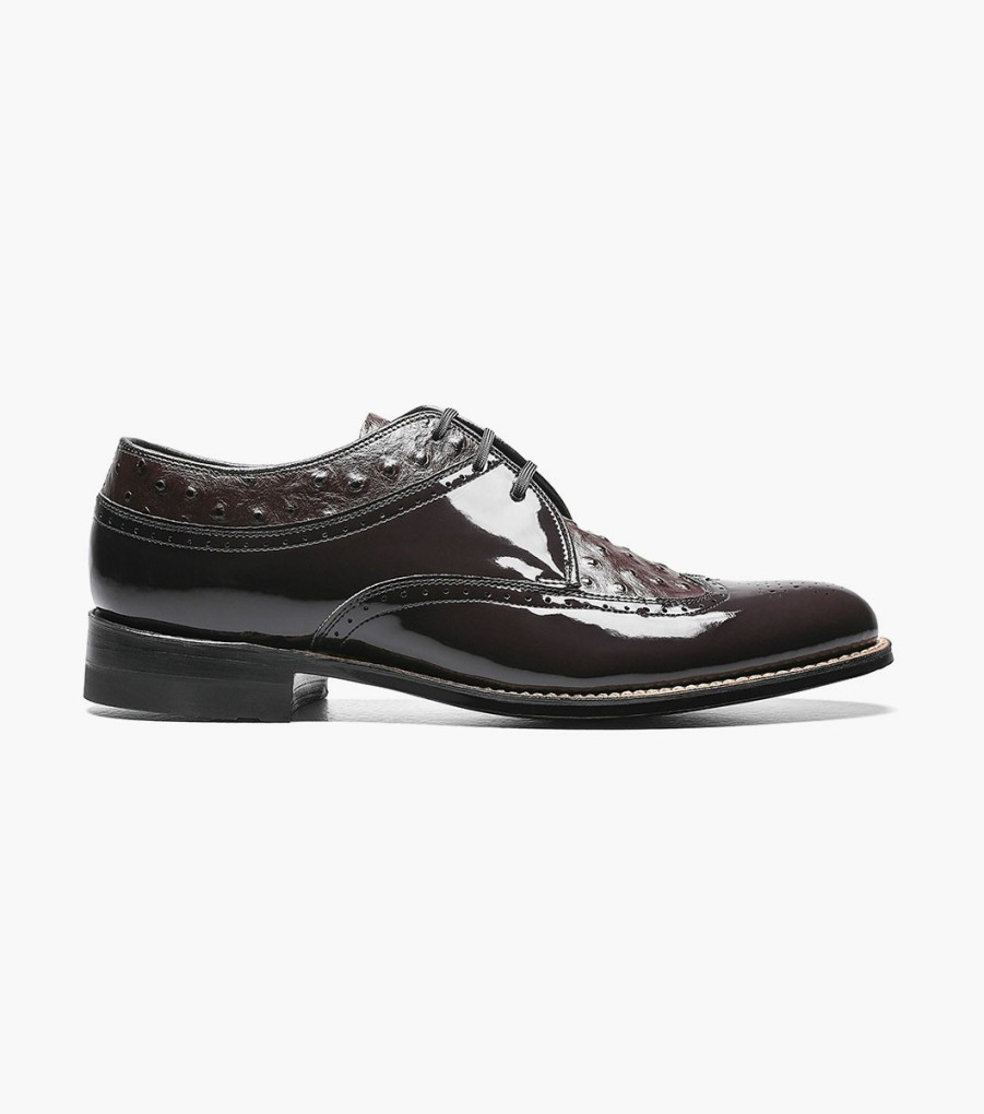 Wingtips | Stacy Adams Dayton Ostrich Wingtip Oxford