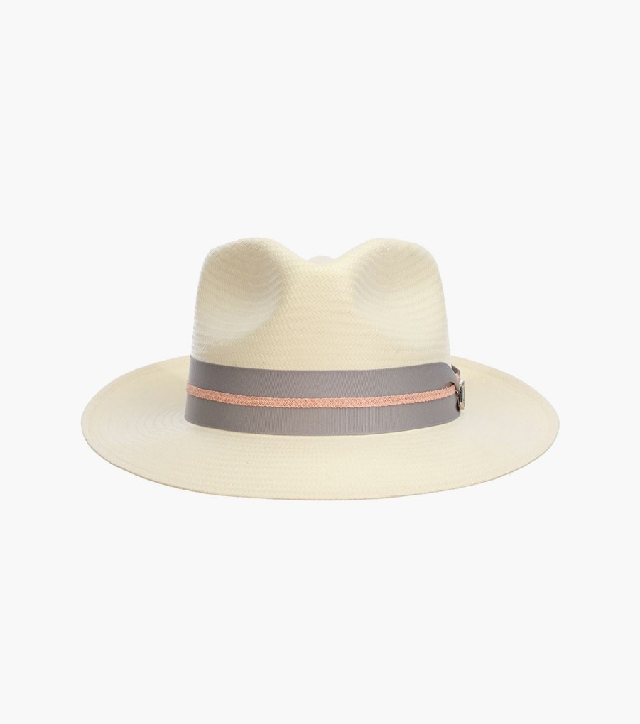 Hats | Stacy Adams Bennett Fedora Toyo Pinch Front Hat