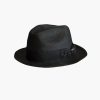 Hats | Stacy Adams Scoby Fedora Poly Braid Pinch Front Hat