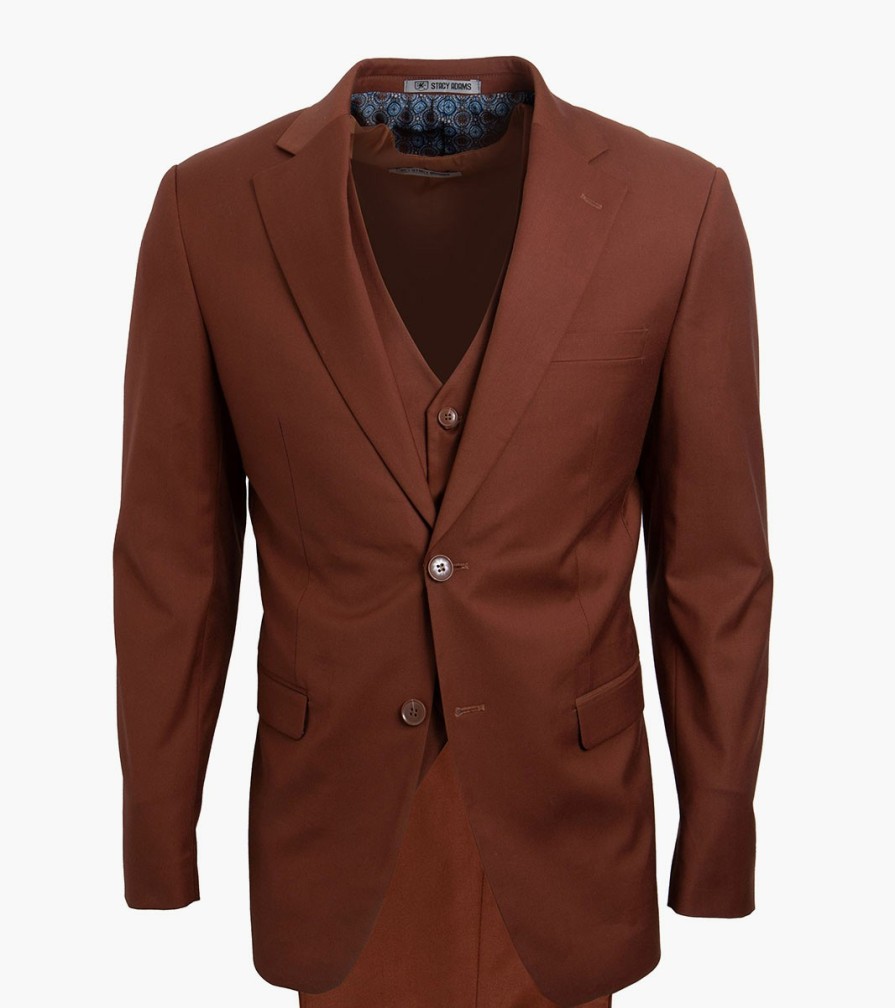 Suits | Stacy Adams Hoffman 3 Piece Vested Suit