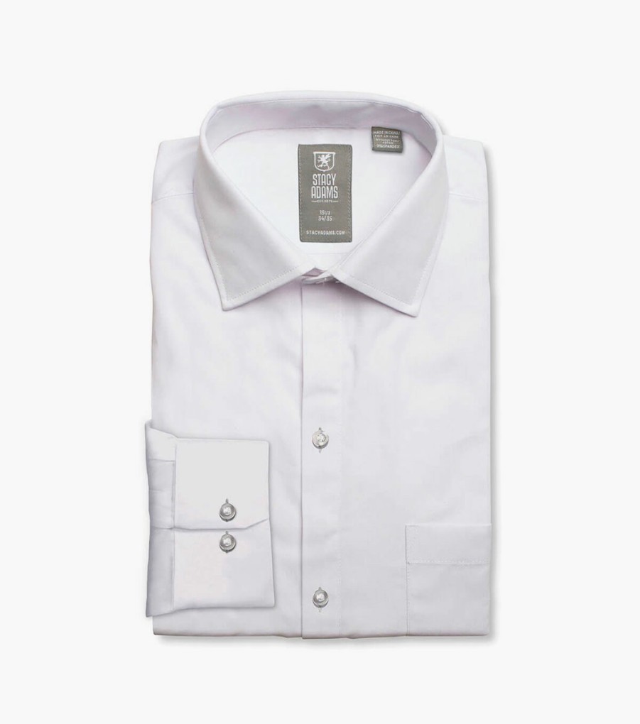 Dress Shirts | Stacy Adams Aliota Dress Shirt Point Collar