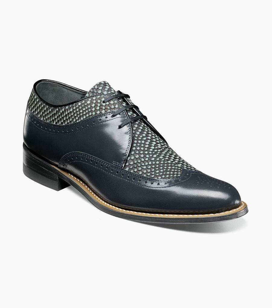 Wingtips | Stacy Adams Dayton Python Print Wingtip Oxford