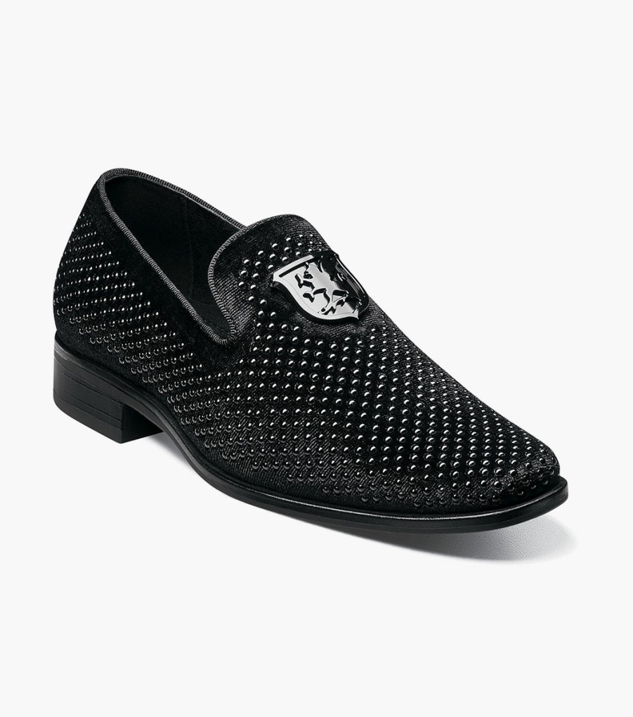 Kids | Stacy Adams Kids Swagger Studded Slip On