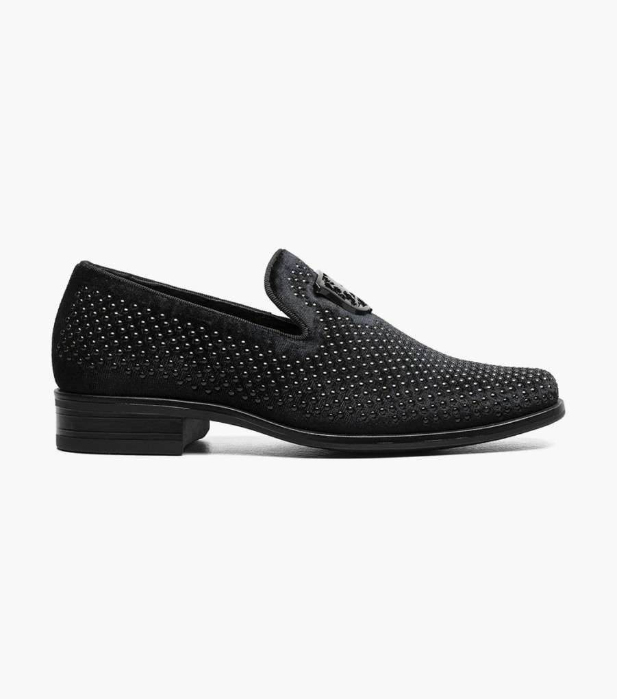 Kids | Stacy Adams Kids Swagger Studded Slip On