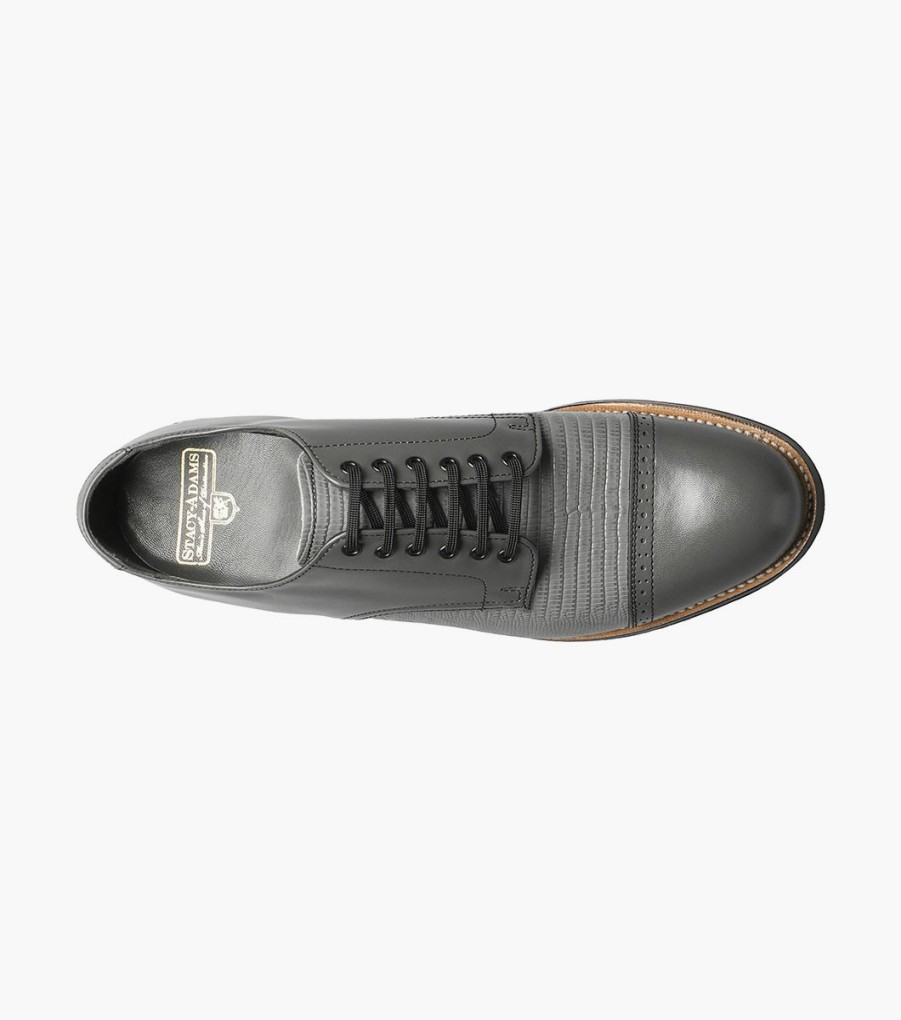 Classics | Stacy Adams Madison Lizard Cap Toe Oxford