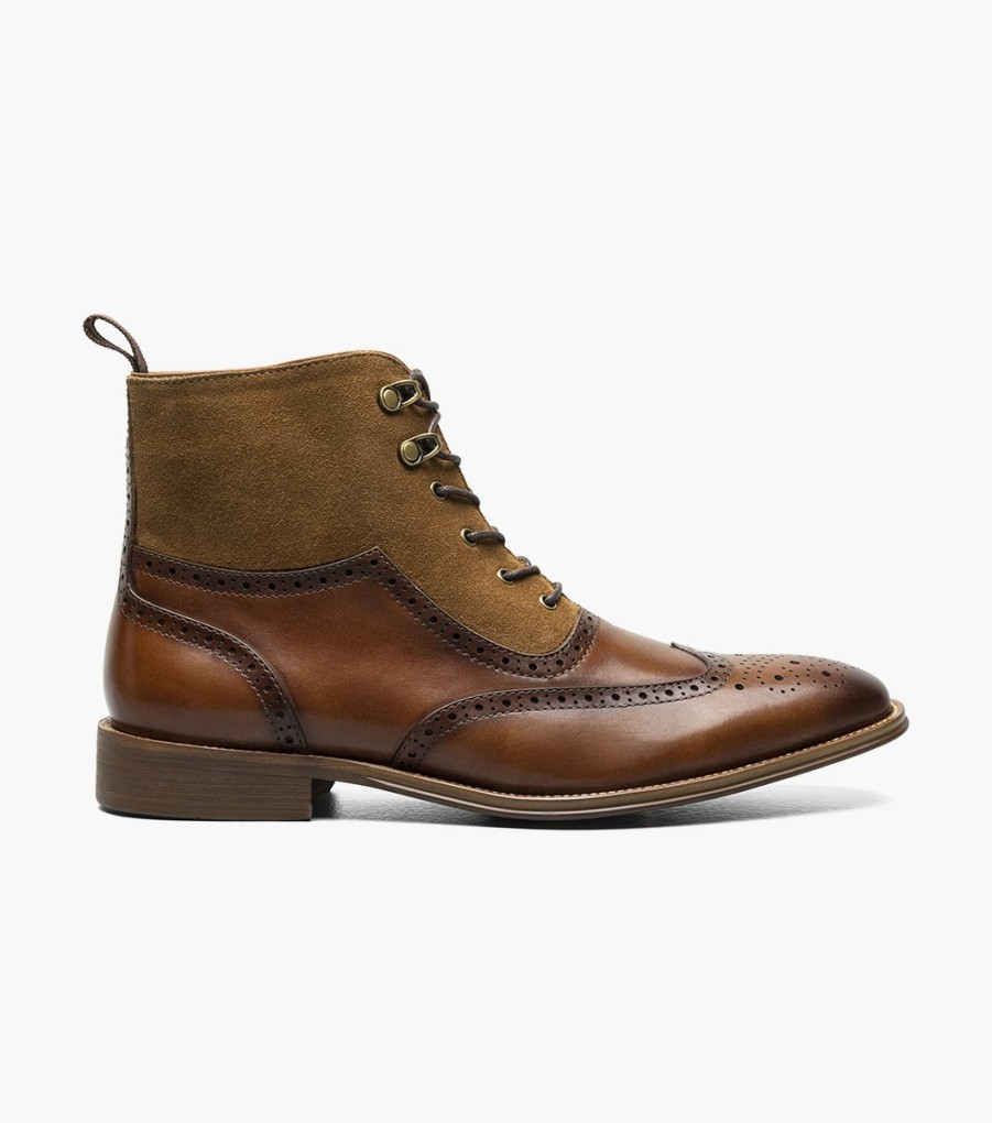 Wingtips | Stacy Adams Malone Wingtip Lace Up Boot