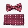 Ties | Stacy Adams Giroux Bow Tie & Hanky Set