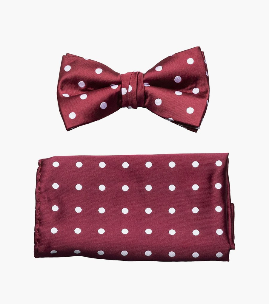 Ties | Stacy Adams Giroux Bow Tie & Hanky Set