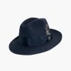 Hats | Stacy Adams August Fedora Wool Felt Pinch Front Hat