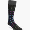 Socks | Stacy Adams Multi-Size Dots Men\\'S Crew Dress Socks