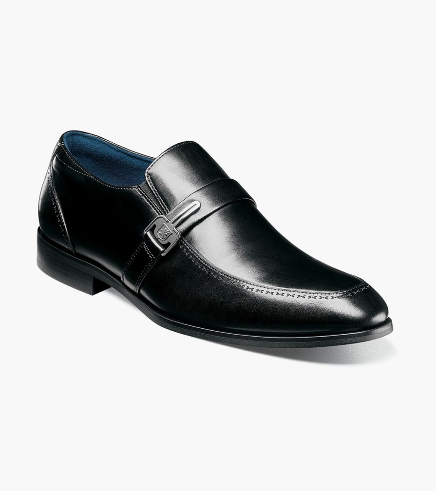 Loafers | Stacy Adams Buckley Moc Toe Ornament Slip On