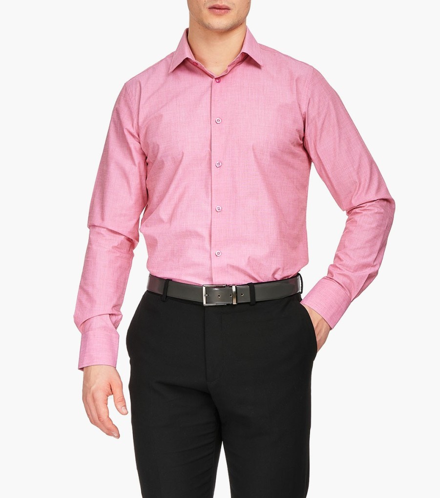 Dress Shirts | Stacy Adams Aliota Dress Shirt Point Collar