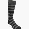 Socks | Stacy Adams Mini Stripe Men\\'S Crew Dress Socks