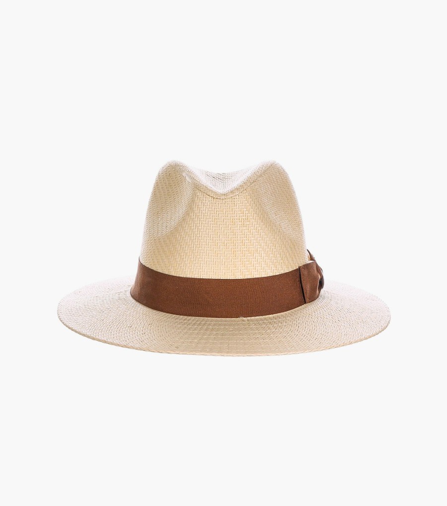 Hats | Stacy Adams Ervan Fedora Toyo Pinch Front Hat