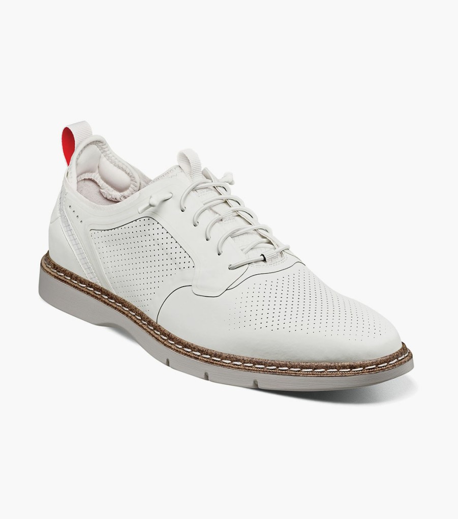 Sneakers | Stacy Adams Synchro Plain Toe Elastic Lace Up