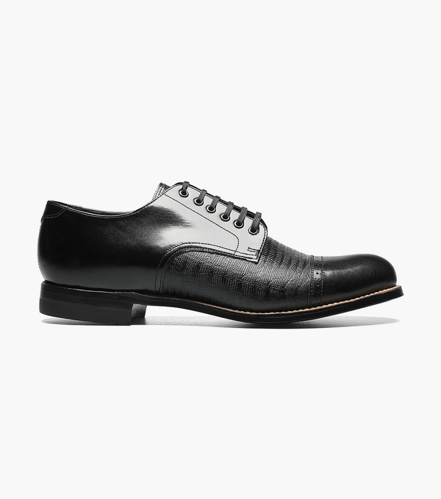 Classics | Stacy Adams Madison Lizard Cap Toe Oxford