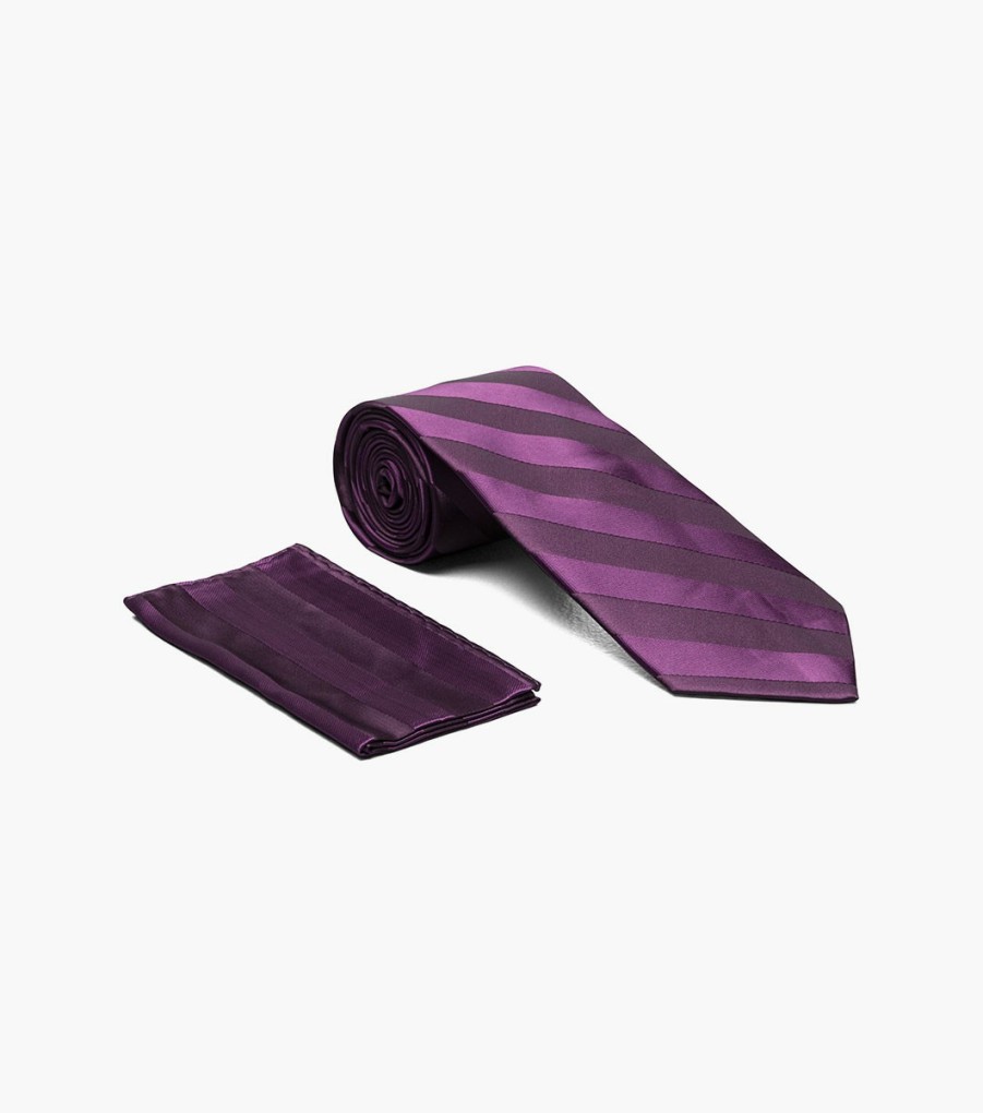 Ties | Stacy Adams Liam Tie And Hanky Set