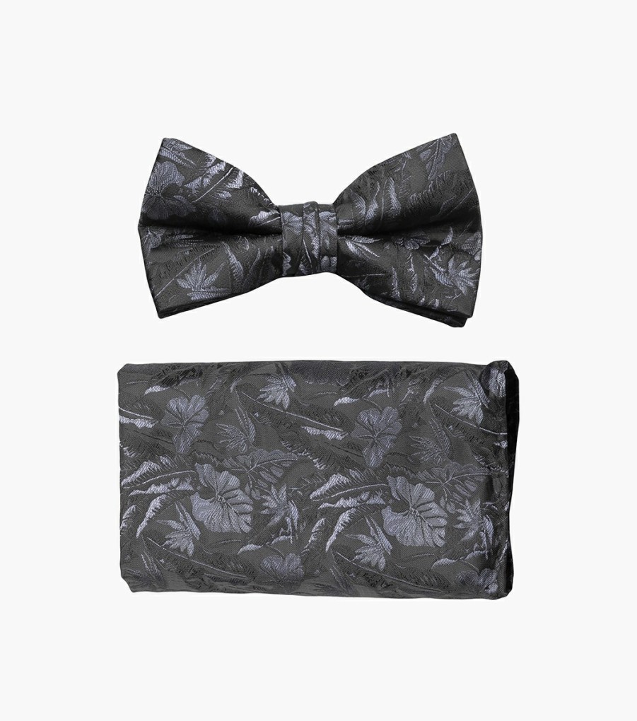 Ties | Stacy Adams Stirling Bow Tie & Hanky Set