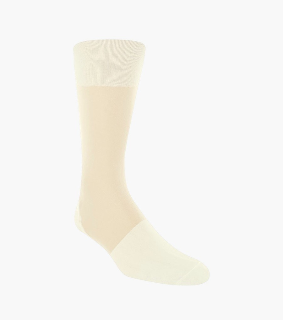 Socks | Stacy Adams Silky Sheer Men\\'S Crew Dress Sock