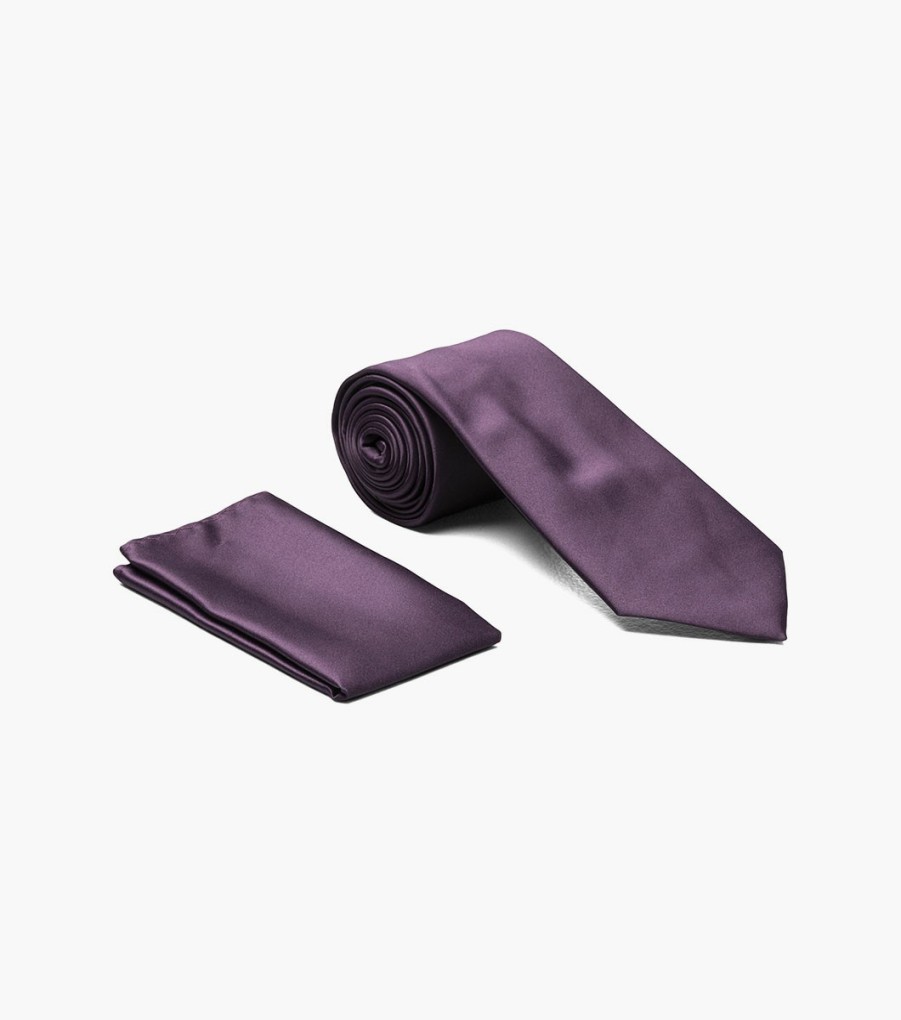 Ties | Stacy Adams Benton Tie & Hanky Set